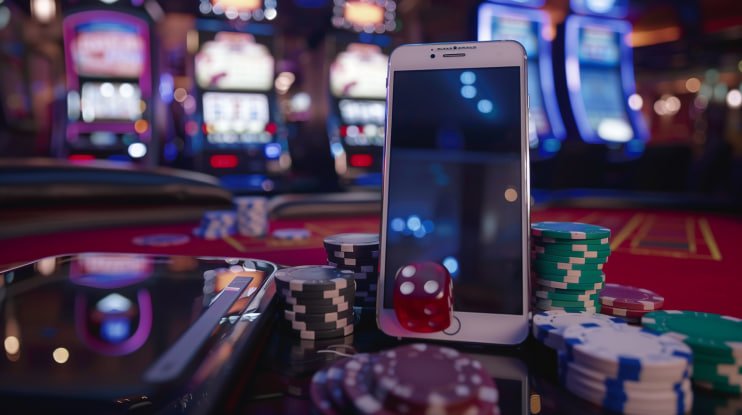 Antarmuka aplikasi mobile tante 4d menampilkan tombol 'Bermain Gratis' di halaman beranda dengan chip virtual